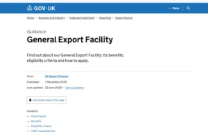 General Export Facility
