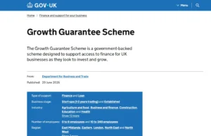 Growth Guarantee Scheme
