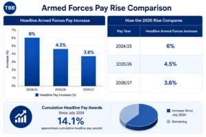 armed force rise comparsion