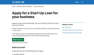 startup loan