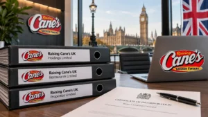 Raising Cane’s Created UK Companies